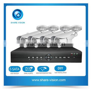 4 Channel HD 1080P TVI DVR Kit TVI CAMERA SECURITY SYSTEM 2016 HOTSELL