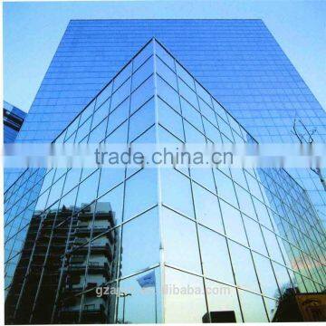 Curtain Walls Type and Aluminum Material structural glass curtain walls