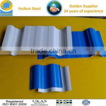 PPGI color corrugated steel roofing tile