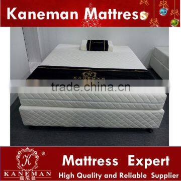 Aloe knitted fabric gel memory foam compressed mattress with any size and thickness