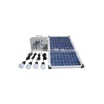 Good quality 30W Portable DC solar Lighting kit for wholesale