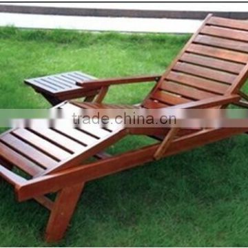 Hot sale leisure wooden folding beach bed with wheels 2028