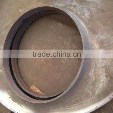 Flat Punching Dish Head With Manual Hole for Gas Steam Boiler photo-2