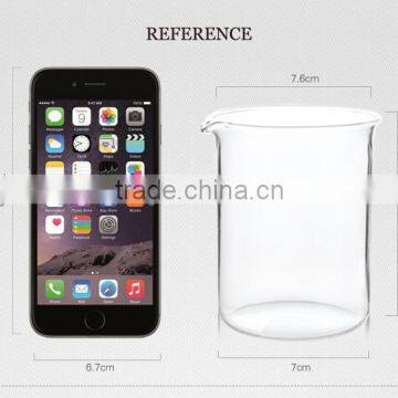 Stemless 250ml China Supplier Hot Sell Borosil Single Wall Measuring Cup photo-3