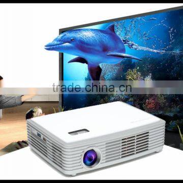 Hot Sales Circular 3D Projector / Smart Blu-ray 3D Projector / WiFi Projector