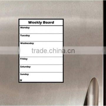 Useful different size dry wipe magnetic fridge stickers