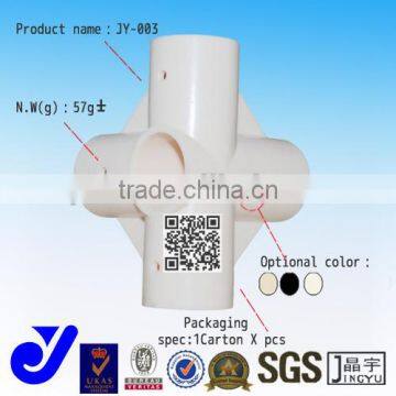 JY-A003|ABS Plastic Pipe Fittings|Fixed Lean Pipe Plastic joints|Three ways Plastic Connectors