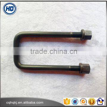 20*92*220 Wholesale Best Selling 45# Steel Black Color Rear-Alex U Shape System Wheel Bolts for Mitsubishi