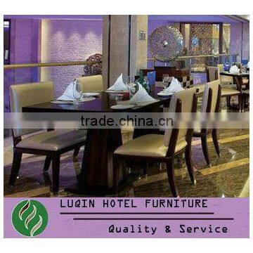 Wood top coffee table furniture& Wood modern Cafe furniture for coffee shop (LQ-D07)
