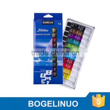 BOMEIJIA 12colors gouache colour set