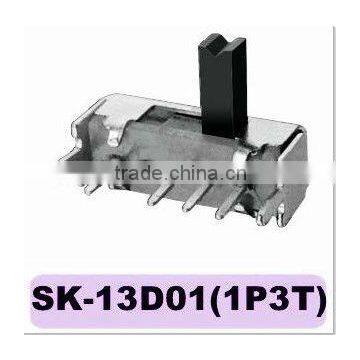 3 position momentary slide switch SK-13D01(1P3T)