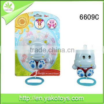 Latest Plastic cartoon baby toy rattles