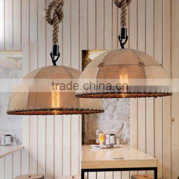 Industrial Hemp Chandelier Iron Chandelier Retro Nostalgia Chandelier Covers
