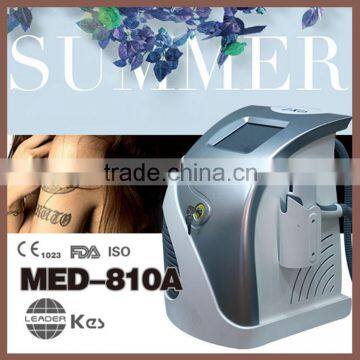 eyebrow removal yag laser tatoo removal treatment1064 nm 532nm nd yag laser onicomicosis med-810a