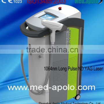 Vascular Tumours Treatment Long Pulse Nd Yag Laser Vein Removal Q Switched Laser Machine Medical Laser HS 280 By Shanghai Med Apolo Medical Technology