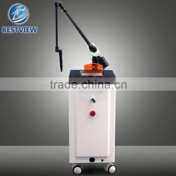 Tattoo removal machine popular 1064 nm 532nm nd yag laser co2 with colorful touch display