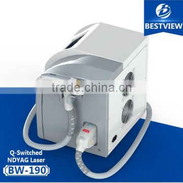 Freckles Removal CE Approval New Design Q-Switched Laser Removal Tattoo Machine ND YAG Laser Tattoo Removal /laser Machine Price