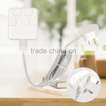 wholesale Portable travel micro usb charger multiple phone charger usb cable adapter