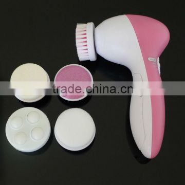 vacuum-cleaner brush electric face exfoliator 5 In 1 beauty facial cleaner