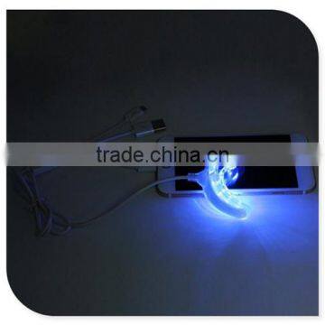 2016 Personal Blue LED Teeth Whitening Accelerator Light for IPhone, Android & USB Home Professional Teeth Whitening Kit