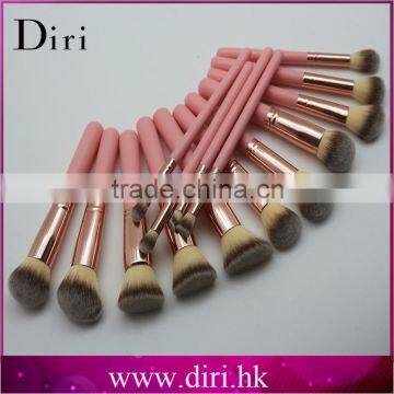 Alibaba Best private label 15pcs synthetic makeup brush set