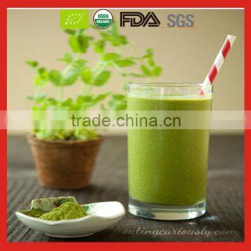 USDA EU Certification New Age Private Label Instant Green Tea Matcha Powder