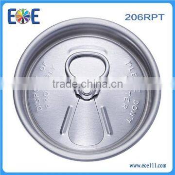 Best Sell 206RPT 57mm Beverage Pineapple Juice Can Lid