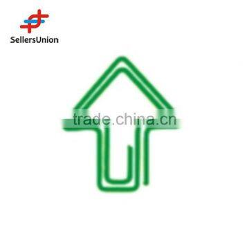 Promotional paper clips, customized metal paper clips in different shapes, colors, size