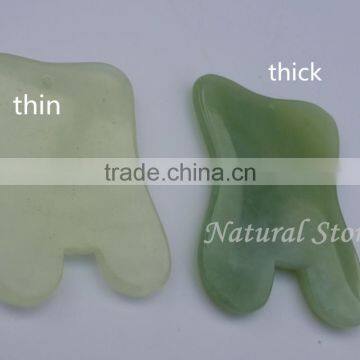 jade stone roller gua sha board massager