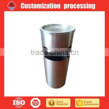 round stainless steel dustbin OEM