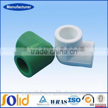 Green Recycled PPR Polypropylene Pipe Fitting 90 Degree Equal Elbow