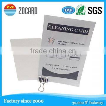 Magnetic Stripe Readers clean card heads Cleaning Card