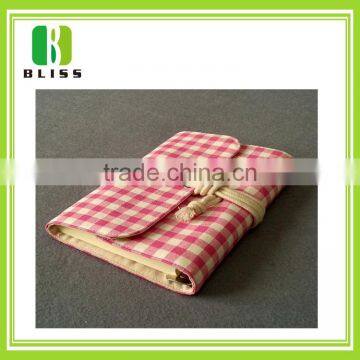 Good quality Cloth cover four lined paper line notebook