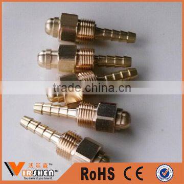 brass fitting & copper fitting High quality straight barbed brass hose fitting