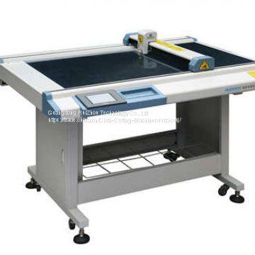 RZCAM5-1209E Computer Plastic shoe making flatbed cutting machine