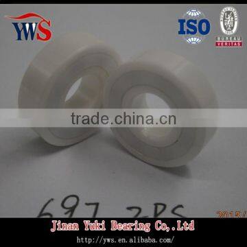 ZrO2 697 PTFE Cage Full Ceramic Ball Bearing photo-5