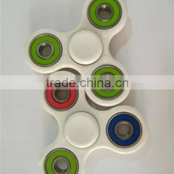 ABS White Plastic Holder Ball Bearing Full Zro2 Ceramic Bearing 608 Green Seal Hand Spinner Fidget Toy photo-6