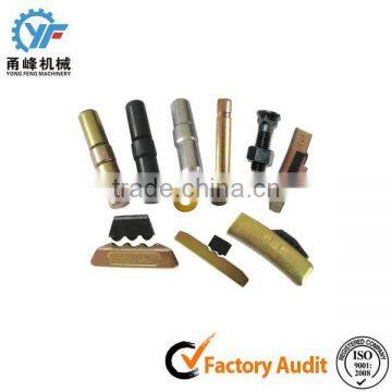 Heavy excavator pins and bushing retainers