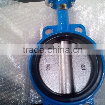 Wras Ductile Iron with Epoxy Coating Wafer Butterfly Valve