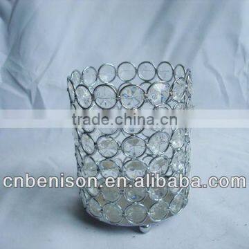 cylinder candle holder for wedding