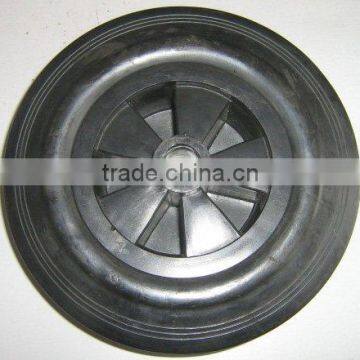 10 inch cart rubber wheel