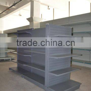 Factory outlets double side supermarket shelf