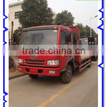 truck flat load bed,engineering machine transport truck,flat bed truck