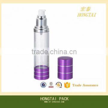 plastic container manufacturers cosmetic plastic airless pump bottle 10ml 15ml 30ml 50ml 100ml