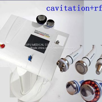 Vertical Cavitation RF fat slimming, skin care machine