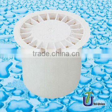 UPVC plastic high-deep floor drain DIN /plastic floor drain