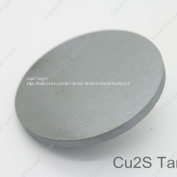 High purity cuprous sulfide Cu2S sputtering target 99.99%