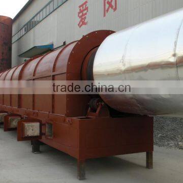 rotary dryer machine drying moisture more than 60%