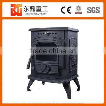 5KW Small Model Indoor Wood Burning Stove/ Fireplace With Enamel Product photo-5
