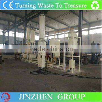 Waste Tire Recycling to Diesel Continuous Plastic to Oil Machine Waste Oil to Diesel Distillation Plant photo-3